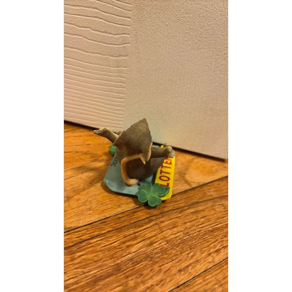 Fitz and Floyd Charming Tails‎ I'm A Winner Mouse Lottery Figurine 89/719